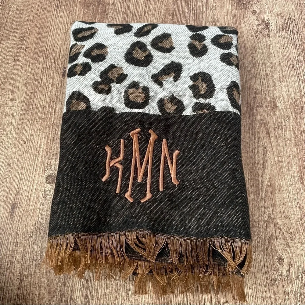 NWT Cheetah Printed Scarf - One Size